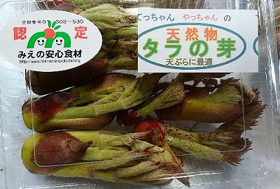 前川　温 たらのき