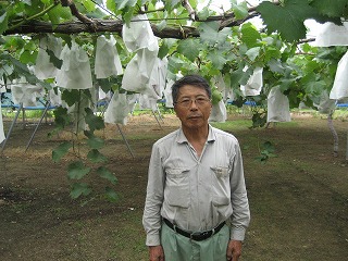 垣野　峰男 ぶどう